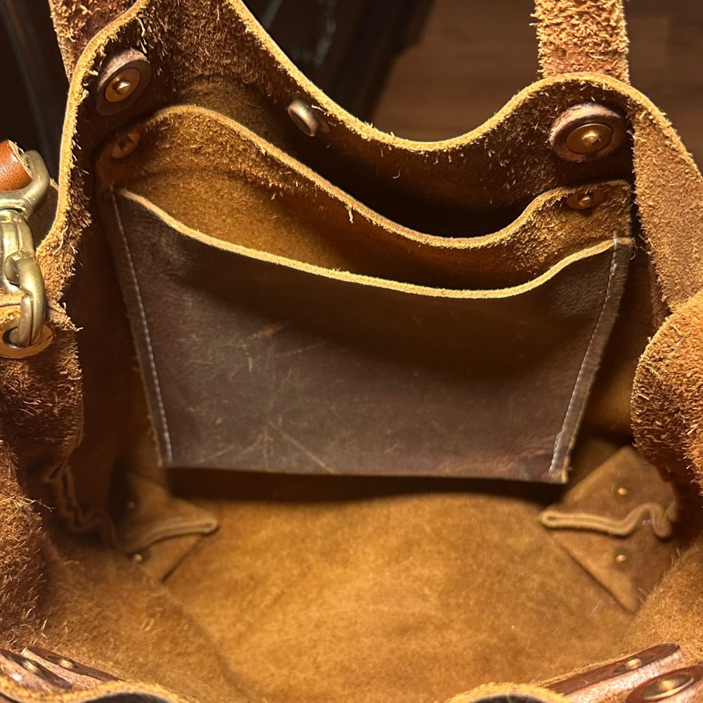 KMM & Co. Sesame Double Shot Mini Tote + Crossbody Strap USA - Picture 3 of 10